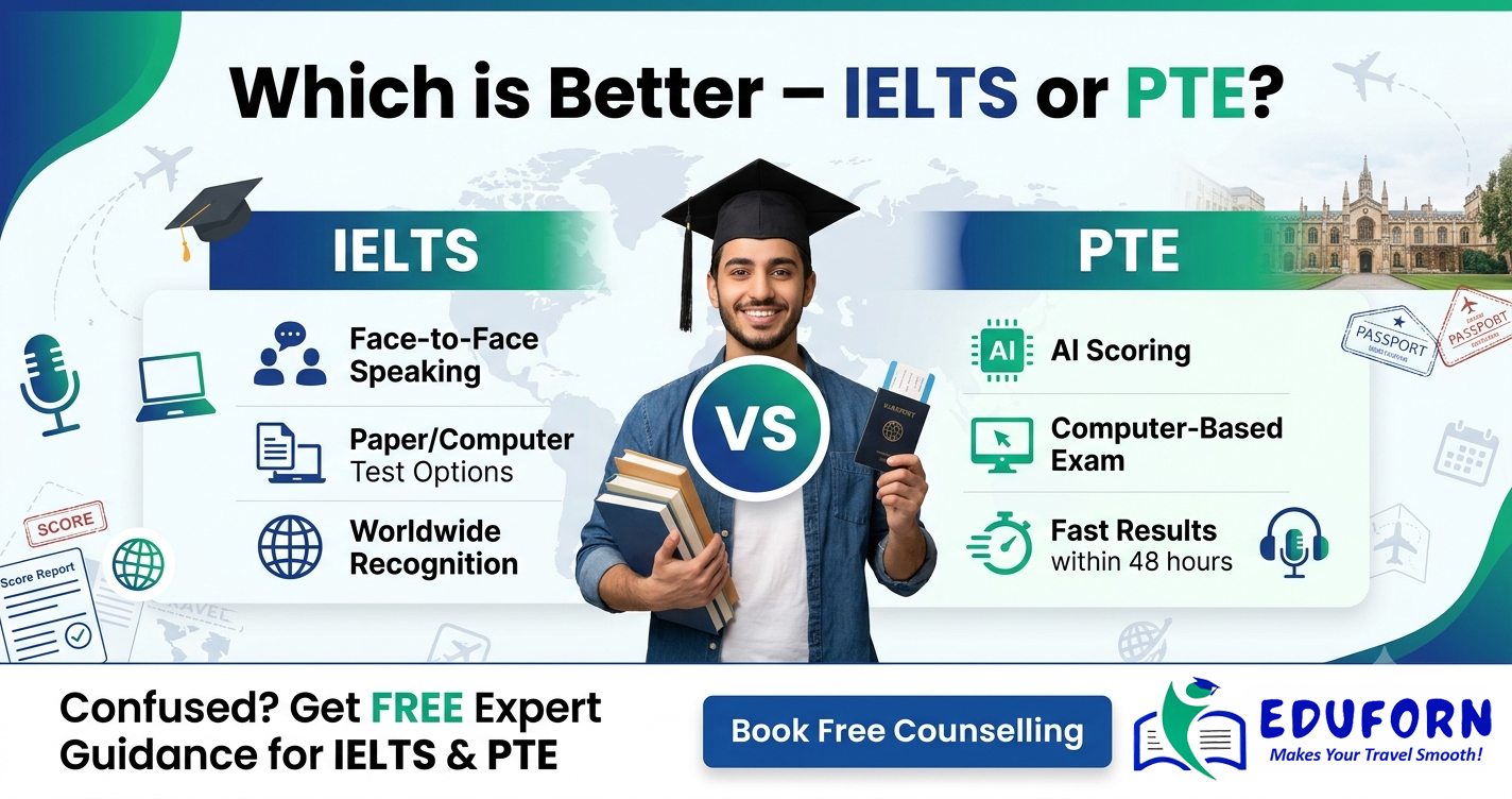 Which is better- IELTS or PTE?